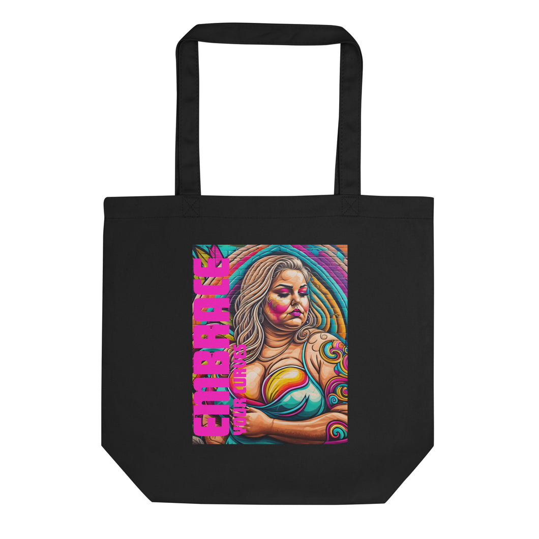 Embrace your curves 3 Eco Tote Bag